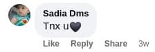 Message of appreciation for GBDC
